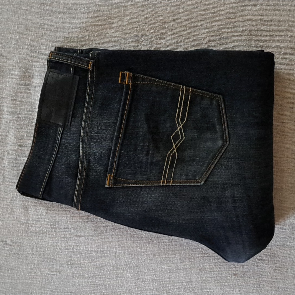 LEVI'S- Denizen 216 Skinny Fit- Dark Wash- Men's Jeans Pants- Size 33 X 32 LNC